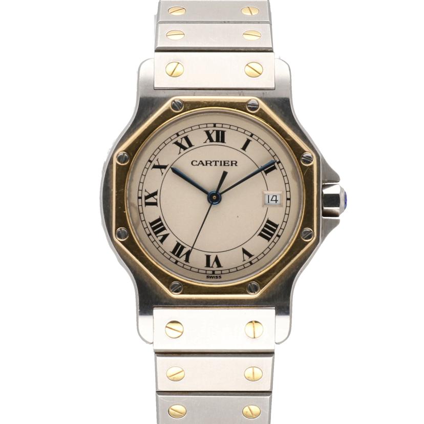 Cartier カルティエ/サントスオクタゴンLM・YG×SS／クオーツ/W2001583//187********/ABランク/19