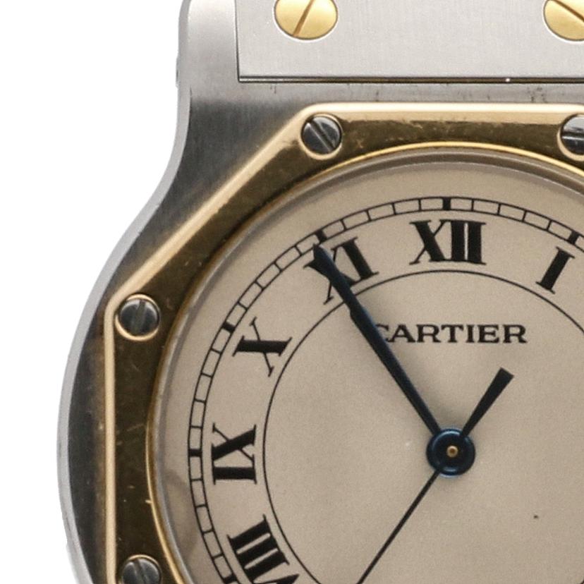 Cartier カルティエ/サントスオクタゴンLM・YG×SS／クオーツ/W2001583//187********/ABランク/19