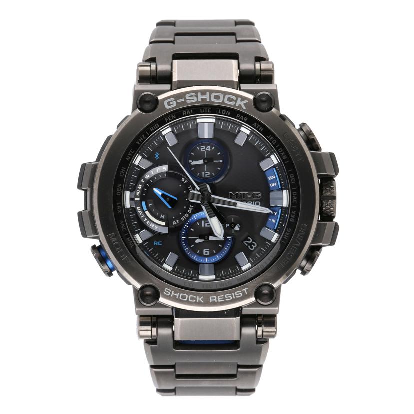 CASIO カシオ/G－SHOCK／MT－G／電波ソーラー×スマホリンク/MTG-B1000BD-1AJF//001*****/Aランク/75