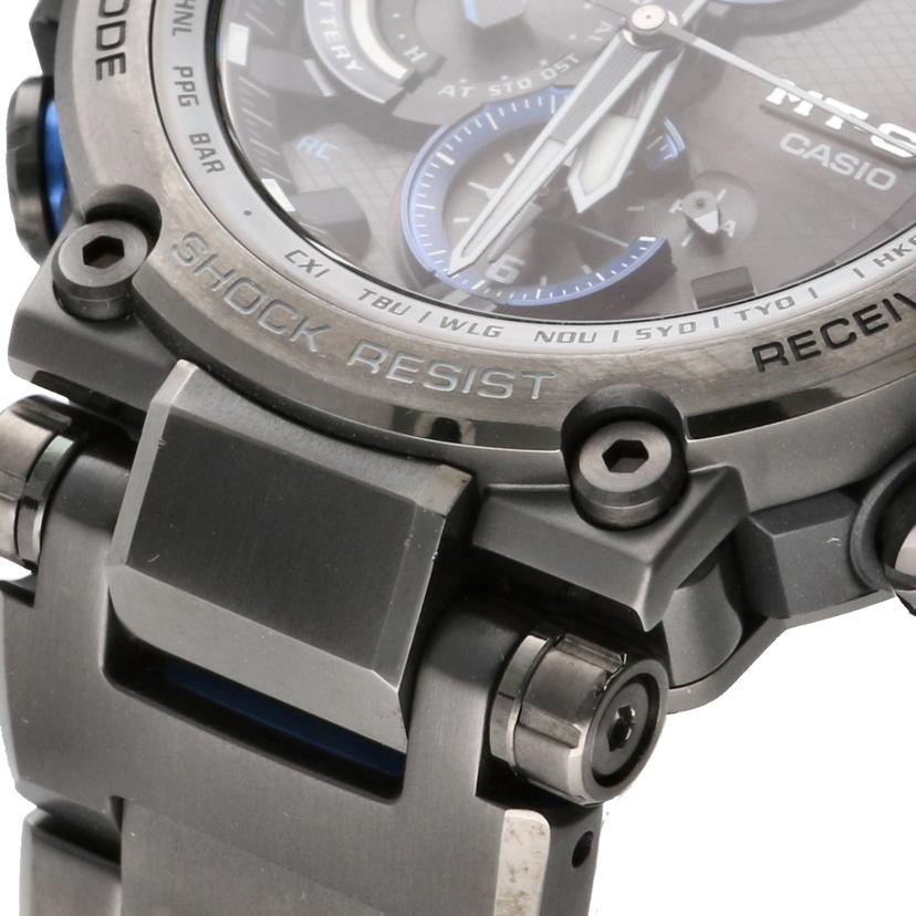 CASIO カシオ/G－SHOCK／MT－G／電波ソーラー×スマホリンク/MTG-B1000BD-1AJF//001*****/Aランク/75