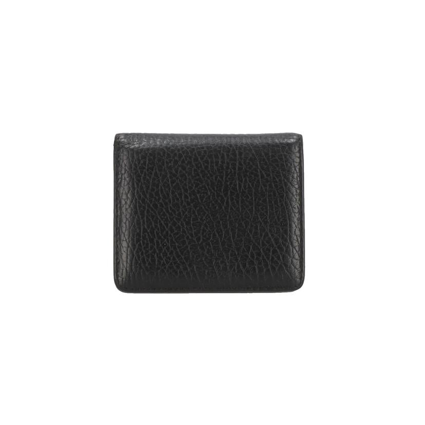 Maison Margiela メゾンマルジェラ/4ステッチ二つ折り財布/ブラック//Bランク/78