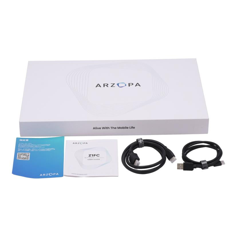 ARZOPA アルゾパ/ポータブルモニター16．1インチ/Z1FC//DE81513723/Aランク/05