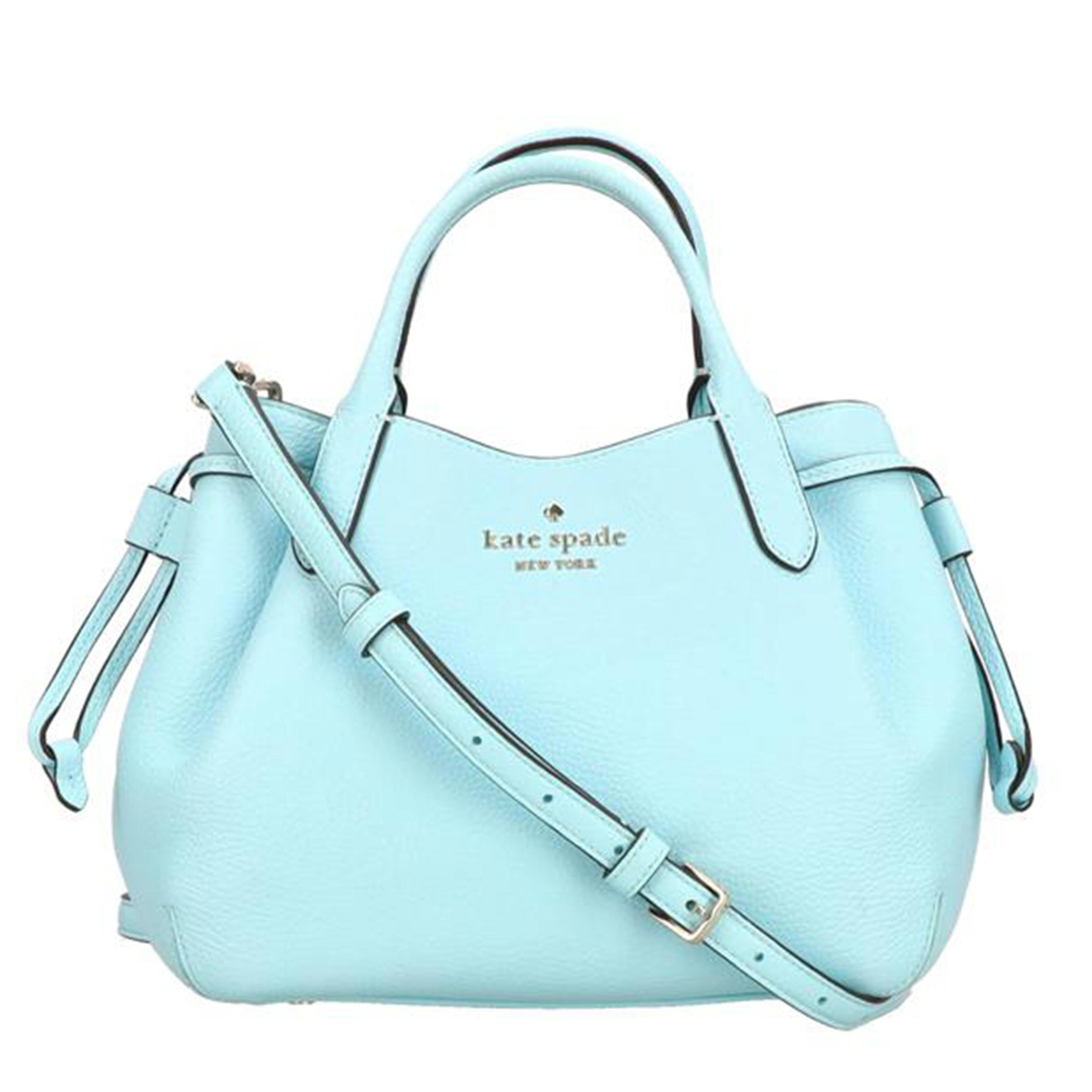 kate　spade ケイトスペード/ダンプリングスモールサッチェル／ライトブルー/JH1480//Aランク/06