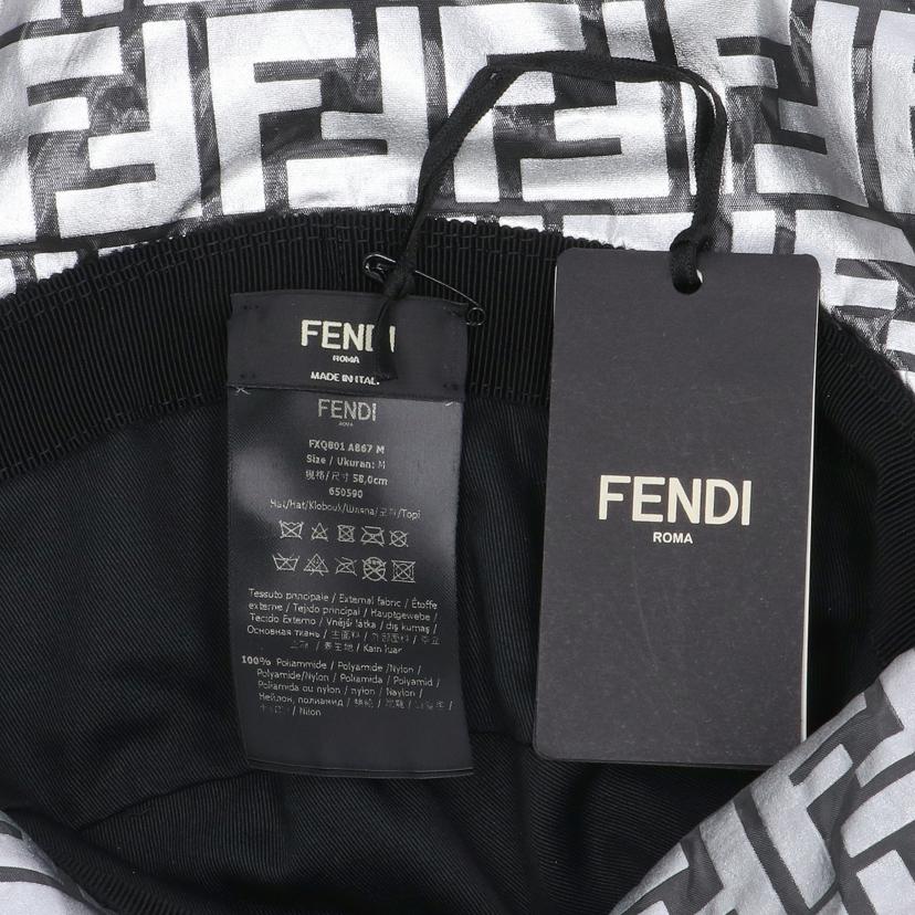 FENDI フェンディ/ズッカ柄バケットハット/FAQ801 A867M//ｻｲｽﾞ:M(58)/SAランク/91