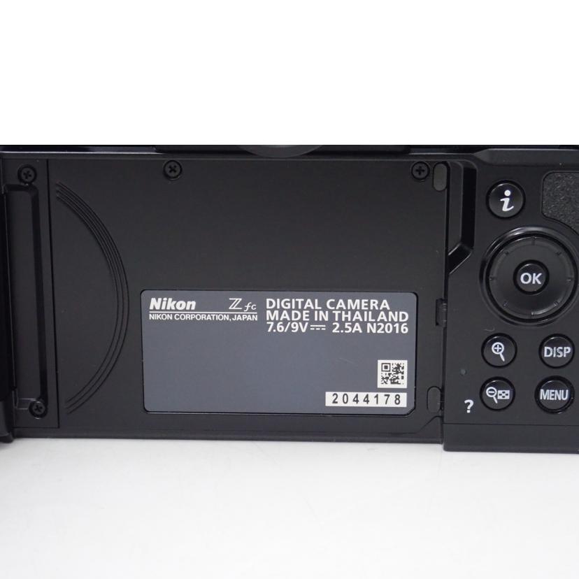 Nikon ニコン/ミラーレス一眼レフ/Z fc ﾎﾞﾃﾞｨ//2044178/Aランク/69