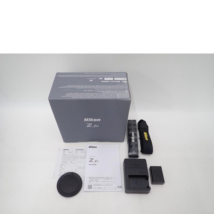 Nikon ニコン/ミラーレス一眼レフ/Z fc ﾎﾞﾃﾞｨ//2044178/Aランク/69