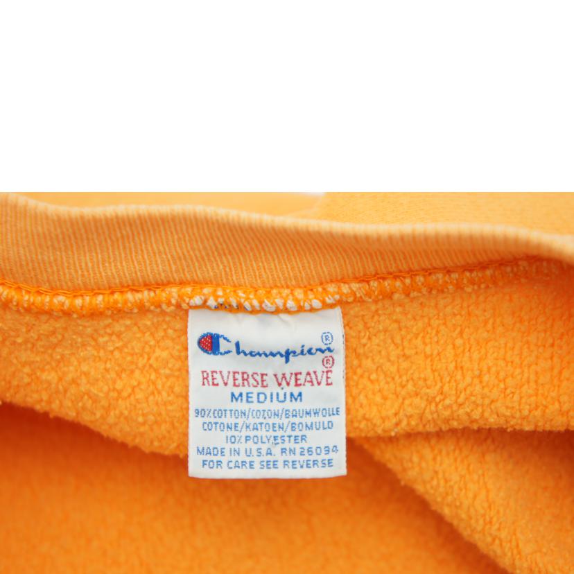 Champion チャンピオン/USA製　90s　REVERSE　WEAVE　スウェット　オレンジ//ABランク/09