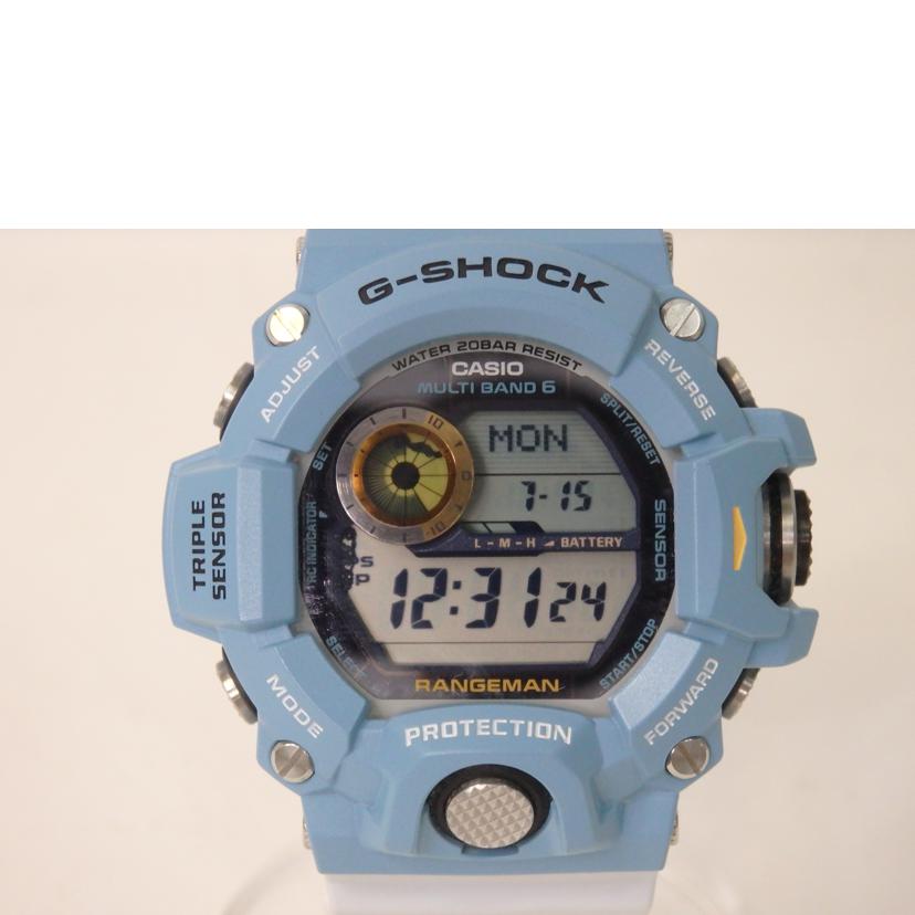 CASIO カシオ/CASIO／G－SHOCK／GW－9402KJ－2JR／RANGEMAN／　LOVE　THE　SEA　AND　THE　EARTH／電波ソーラー/GW-9402KJ-2JR//Aランク/84