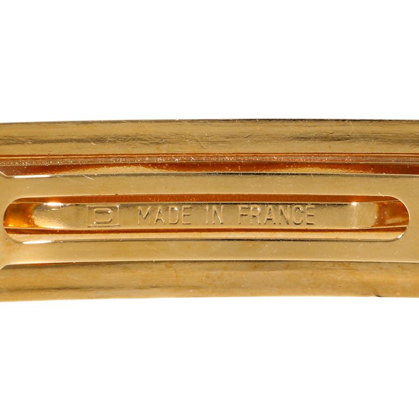 CHANEL シャネル/◇CHANEL／ロゴバレッタ／ゴールド//Bランク/06