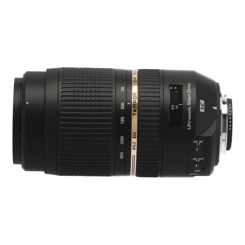 TAMRON　Nikon タムロン　/交換レンズ／70－300mm/SP 70-300mm F4-5.6 Di VC USD //049542/ABランク/69
