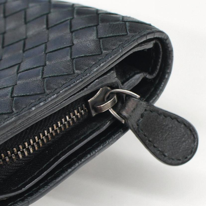 BOTTEGA　VENETA ﾎﾞｯﾃｶﾞｳﾞｪﾈﾀ/2つ折り長財布／イントレチャート/114074//V00*******/Bランク/93