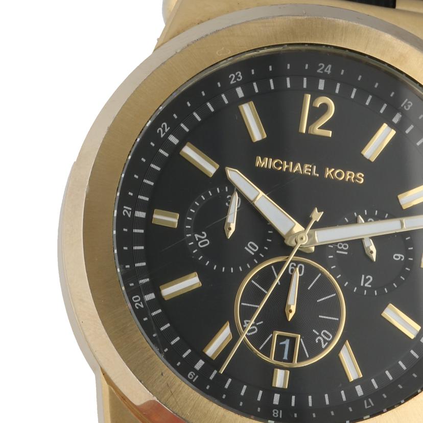 MICHAEL　KORS ﾏｲｹﾙｺｰｽ/デイランクロノグラフ／クオーツ/MK-8445//251***/Bランク/94