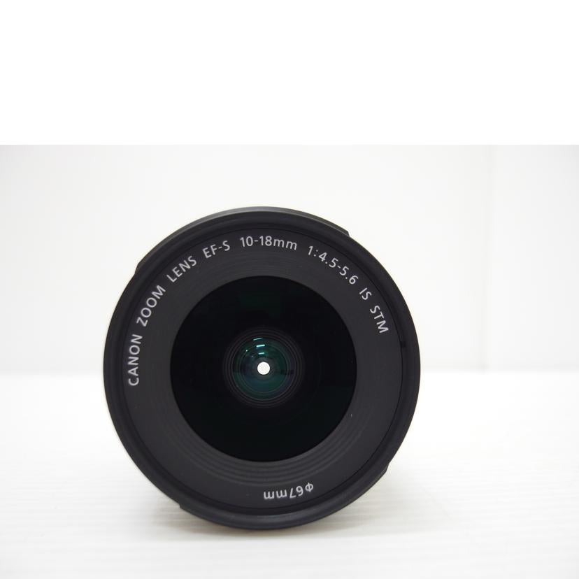 CANON CANON/EF－S10－18mm広角ズ-ムレンズ/EF-S10-18mm4.5-5.6IS STM//9652005324/ABランク/88