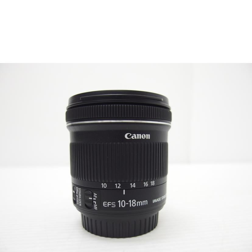 CANON CANON/EF－S10－18mm広角ズ-ムレンズ/EF-S10-18mm4.5-5.6IS STM//9652005324/ABランク/88