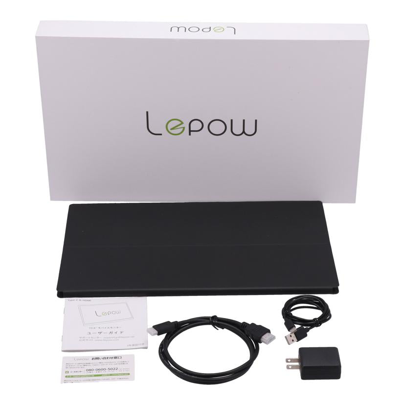 Lepow Shenzhen/モバイルモニター15．6インチ/Z1//LPHRZ1B08000241/ABランク/62