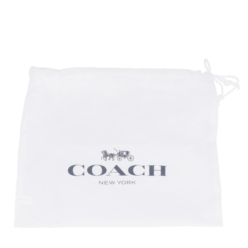 COACH コーチ/ジャガードペブルレザーストラップファスナーウオレット/C4110//H21**/Aランク/94