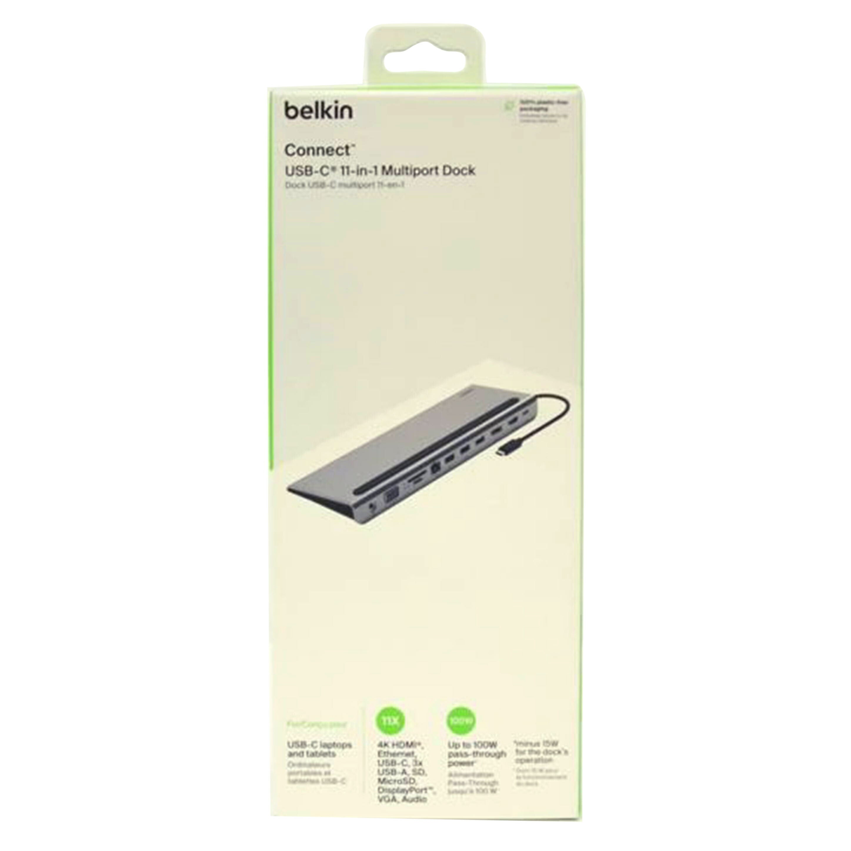 belkin ベルキン/マルチポートドック 11-in-1/USB-C 11-in-1 Multiport Dock//Sランク/75