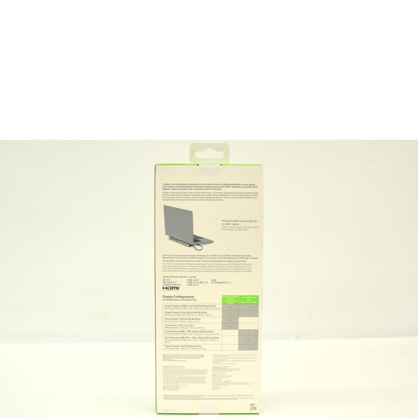 belkin ベルキン/マルチポートドック 11-in-1/USB-C 11-in-1 Multiport Dock//Sランク/75