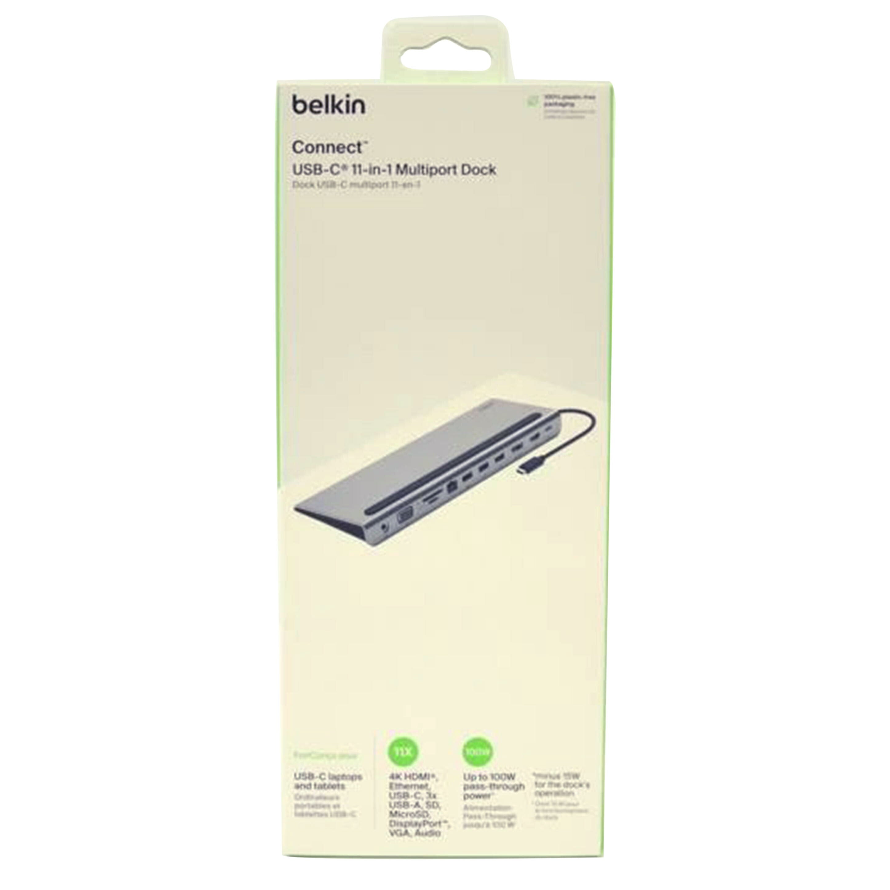 belkin ベルキン/マルチポートドック 11-in-1/USB-C 11-in-1 Multiport Dock//Sランク/75