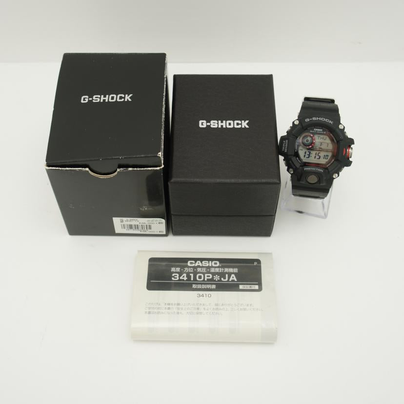 ＣＡＳＩＯ カシオ　CASIO　G-SHOCK　電波ソーラー　腕時計　レンジマン/Ｇ－ＳＨＯＣＫ／電波ソーラー腕時計／デジタル/GW-9400J//202*****/Aランク/37