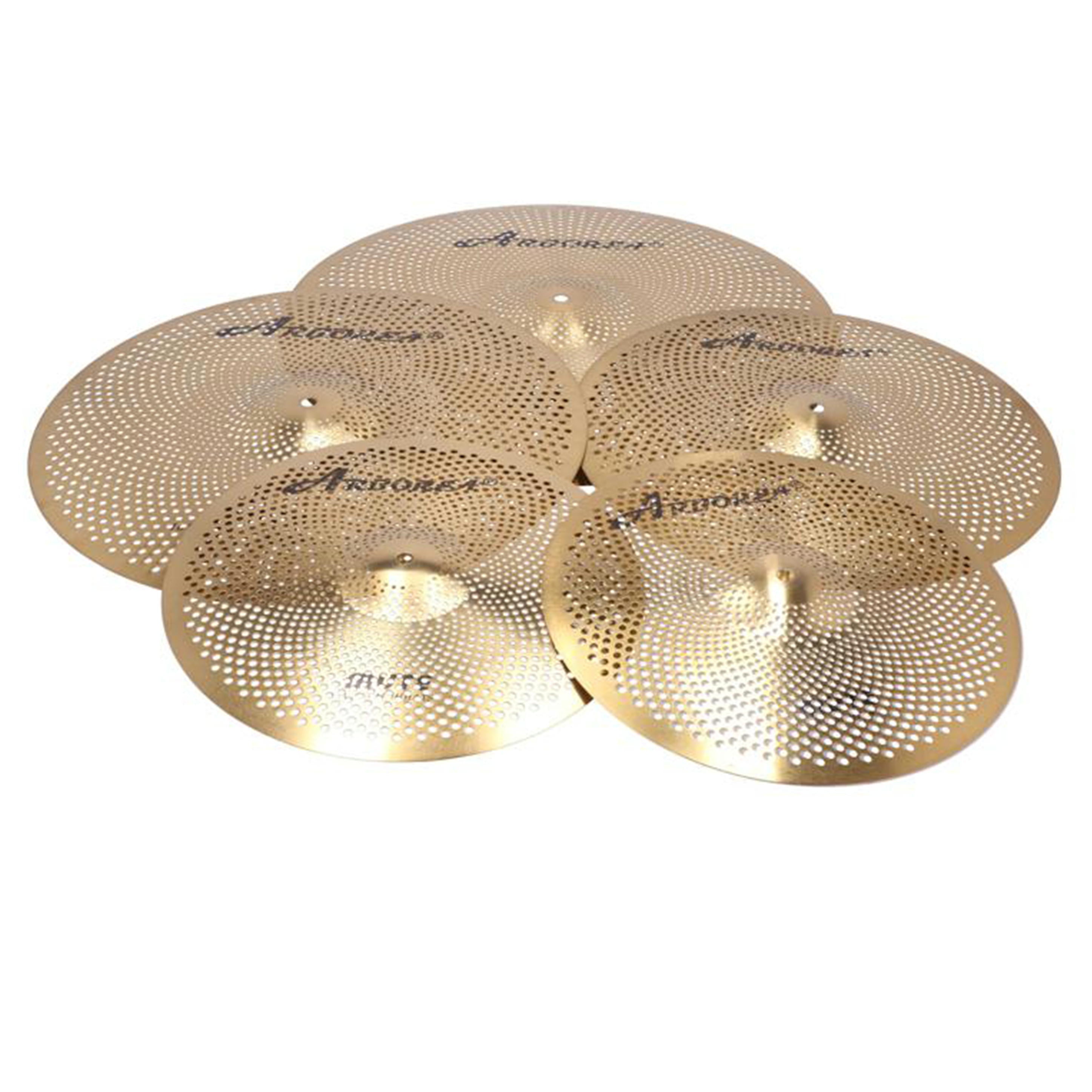 Arborea アルボレア/ミュート・ローボリュームシンバル5枚セット/14in HH+16in+18in+20in//-/ABランク/81