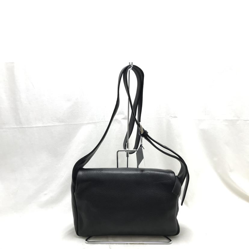 michiamo ミキアモ/シボ革ショルダーバッグ　ダブルジップ//Aランク/51