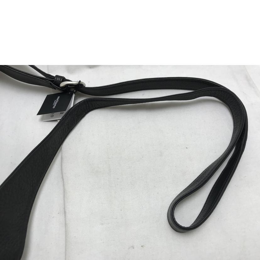 michiamo ミキアモ/シボ革ショルダーバッグ　ダブルジップ//Aランク/51