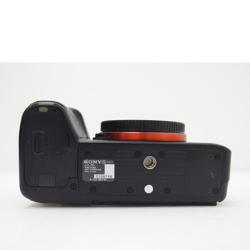 SONY SONY/α7IIIミラーレスボディ／ILCE－7M3/ILCE-7M3//3108738/ABランク/88