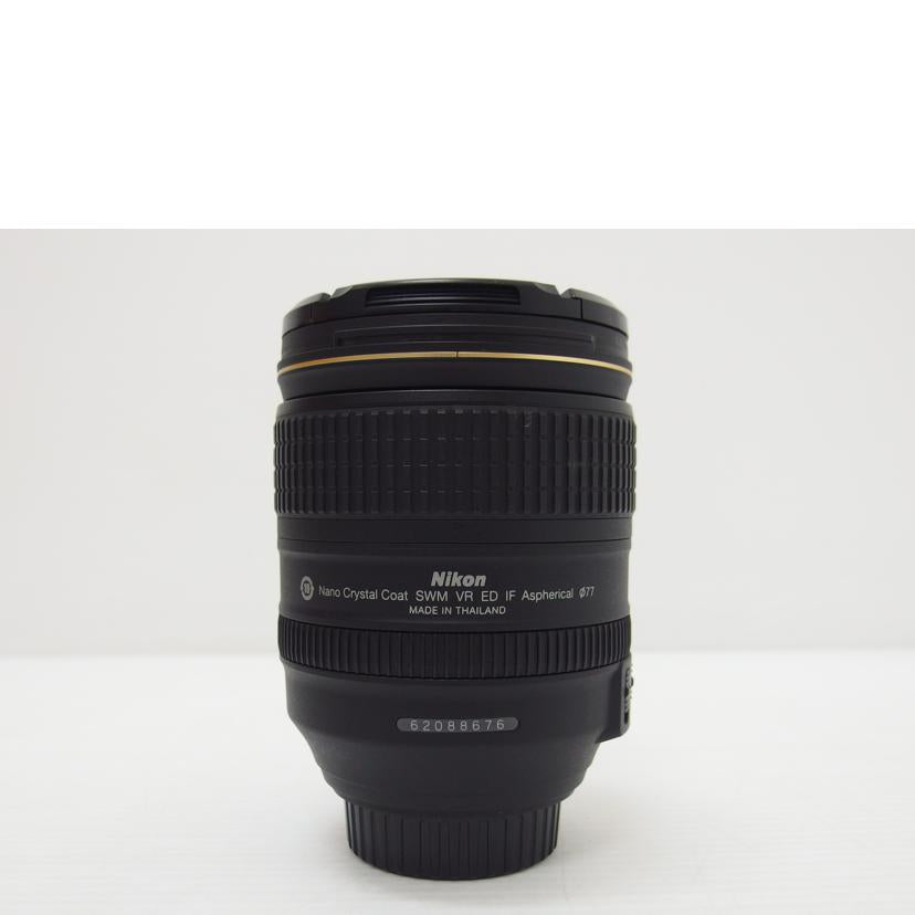 NIKON NIKON/AF－S 24－120mm標準ズームレンズ/AF-S 24-120mmF4G ED//62088676/ABランク/88