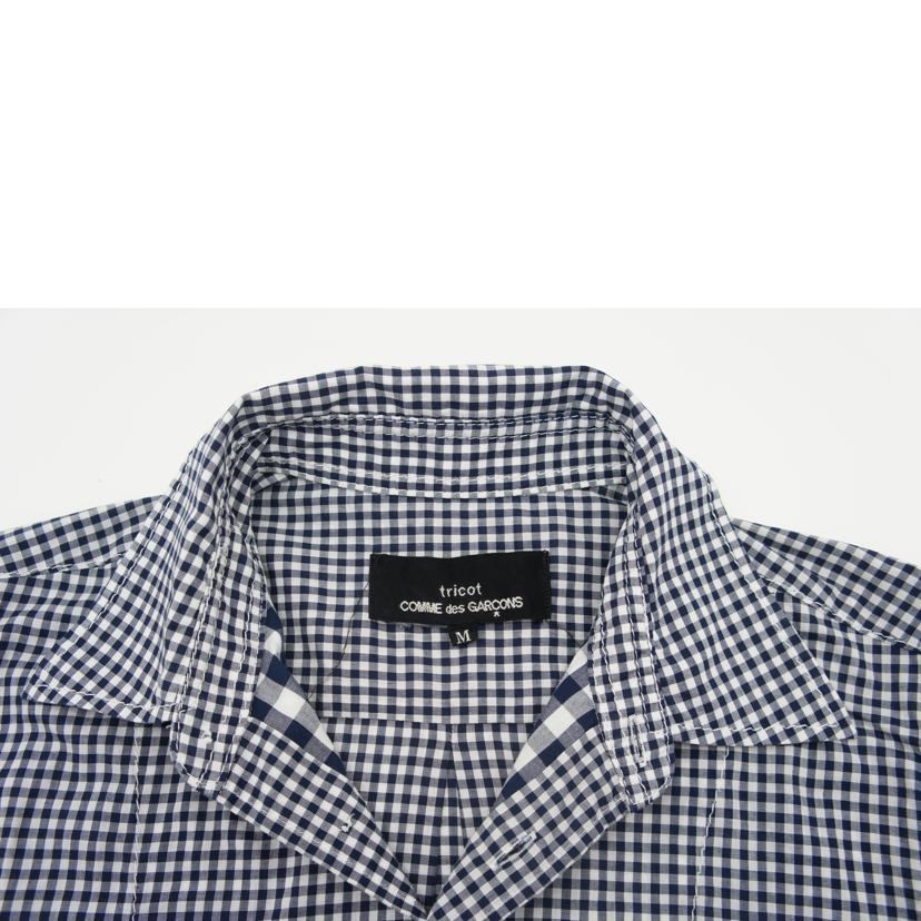 tricot　COMME　des　GARCONS トリコ/トリココムデギャルソン／ギンガムチェックシャツ/TE-B025//ABランク/06