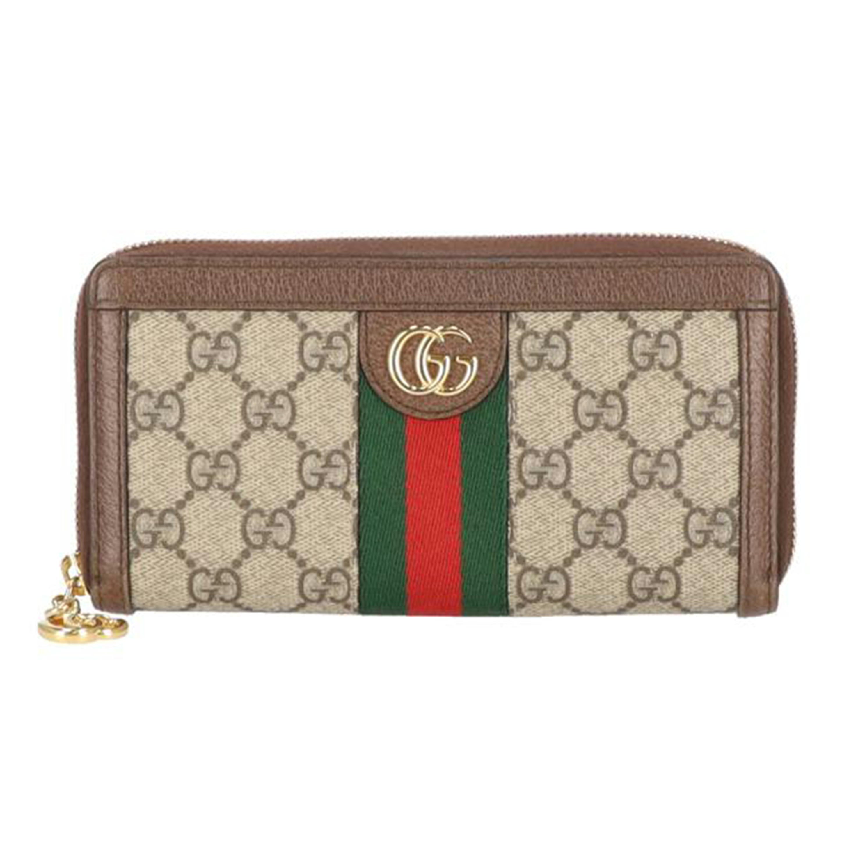 GUCCI グッチ/GGスプリームラウンドファスナー/523154//114*/ABランク/93