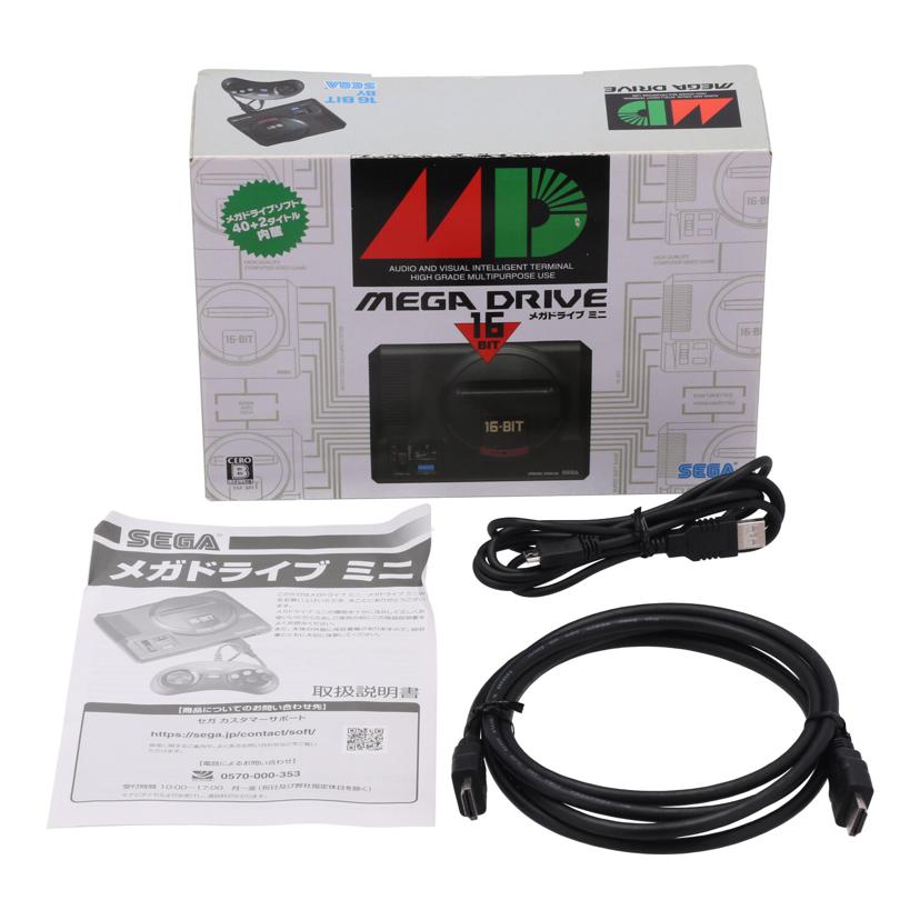 SEGA セガ　/MEGADRIVE　mini　/HAA-2520//19J118675/Aランク/62