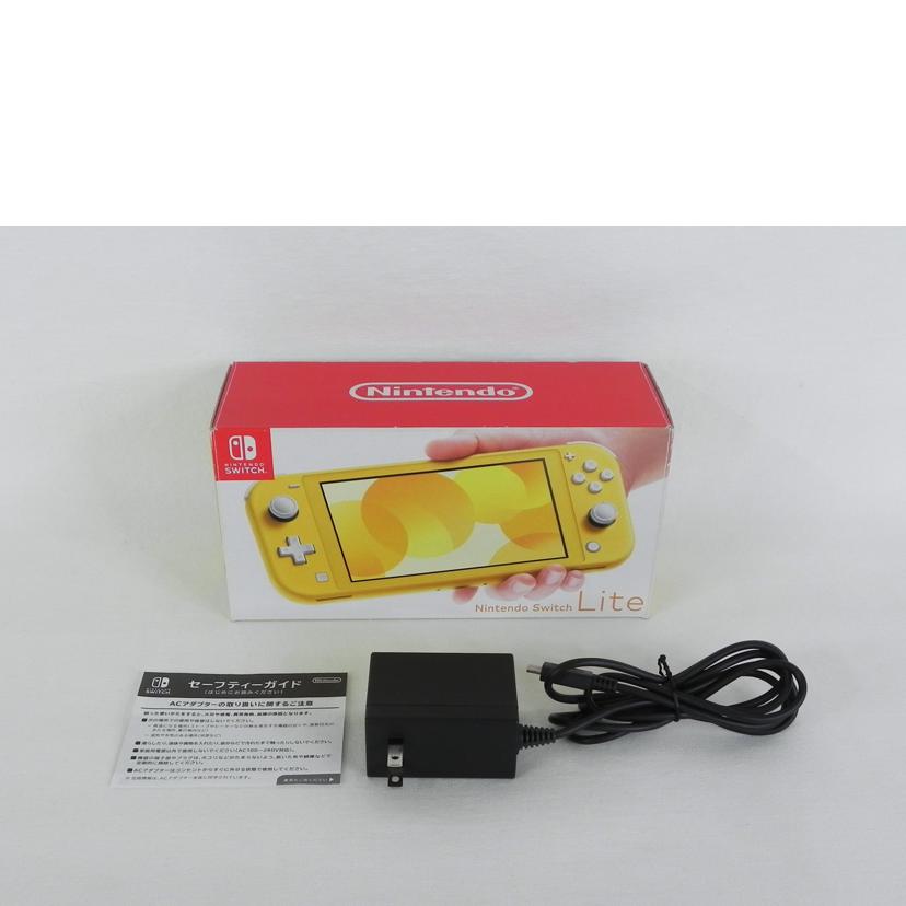 Nintendo 任天堂/ニンテンドーSwitch　Lite　イエロー/HDH-001//XJJ70023550486/Aランク/81