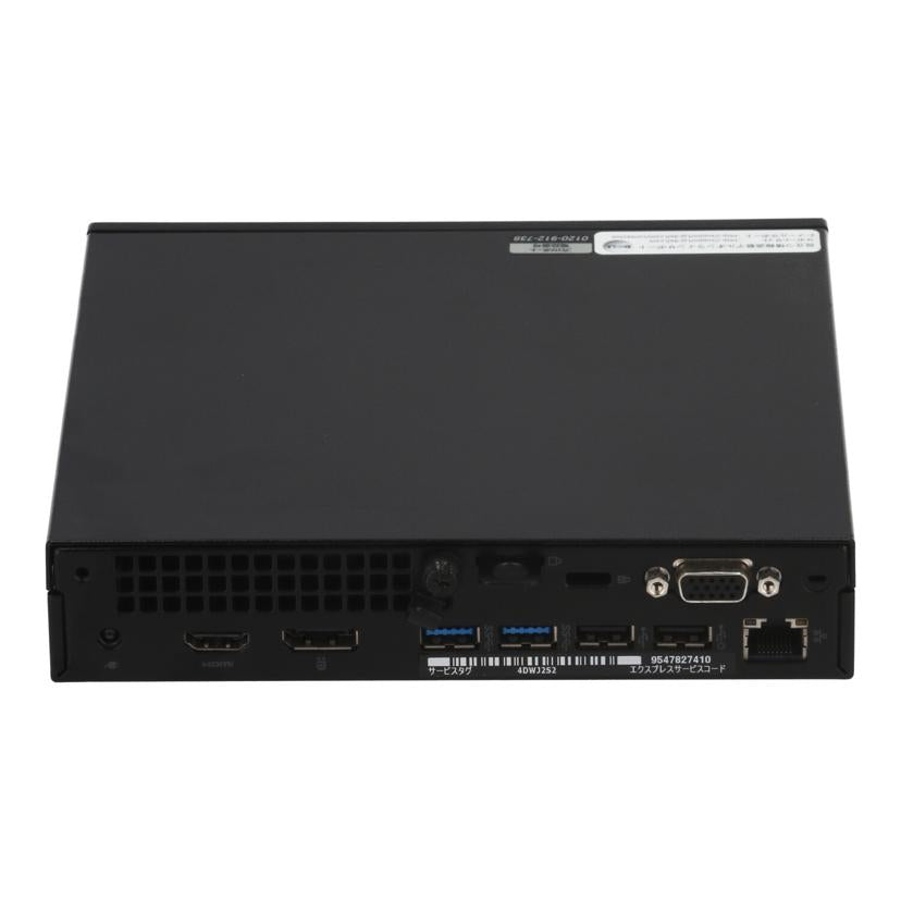 DELL デル　/Win11ミニデスクトップPC/OptiPlex3050 D10U002//4DWJ2S2/Bランク/81