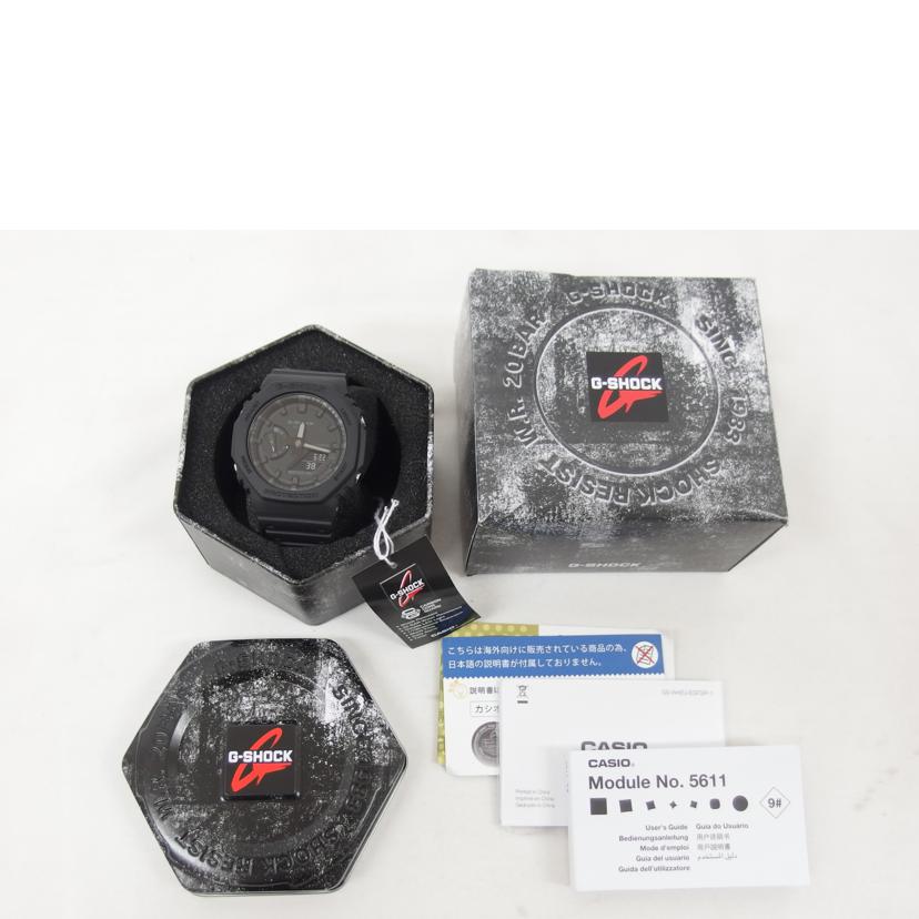 CASIO カシオ/G－SHOCKコンビネーションモデル／デジアナウォッチ／クォーツ/GA-2100-1A1DR//D00***/Aランク/04