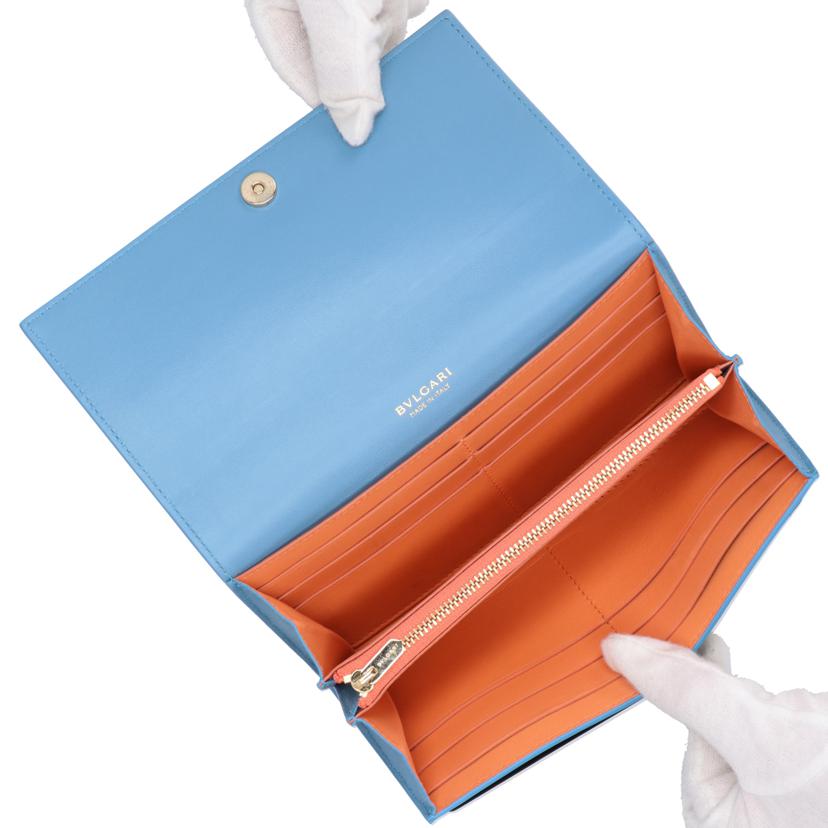 BVLGARI ブルガリ/ブルガリロゴ／インフィニートゥム／ラージウォレット/291750//Aランク/24