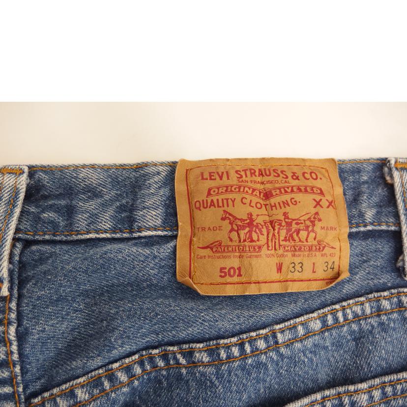 Levis Levis/501／USA製／553刻印／91年9月製/501//W33L34/Bランク/82