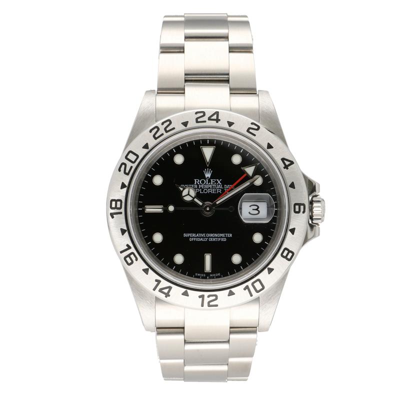 ROLEX ロレックス/エクスプローラーⅡ・ブラック/F番/16570//F94****/Aランク/67