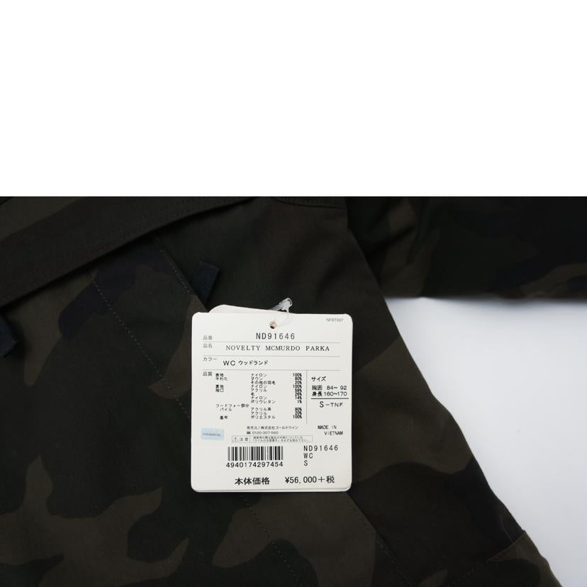 THE　NORTHFACE ノースフェイス/THE　NORTHFACE　ノベルティマクマードパーカ/ND91646//Sランク/06