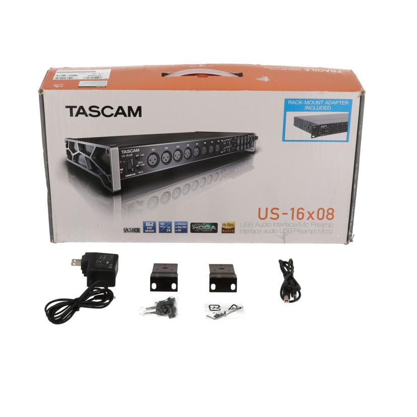 TASCAM タスカム /オーディオインターフェイス/US-16X08//0010666/Bランク/25