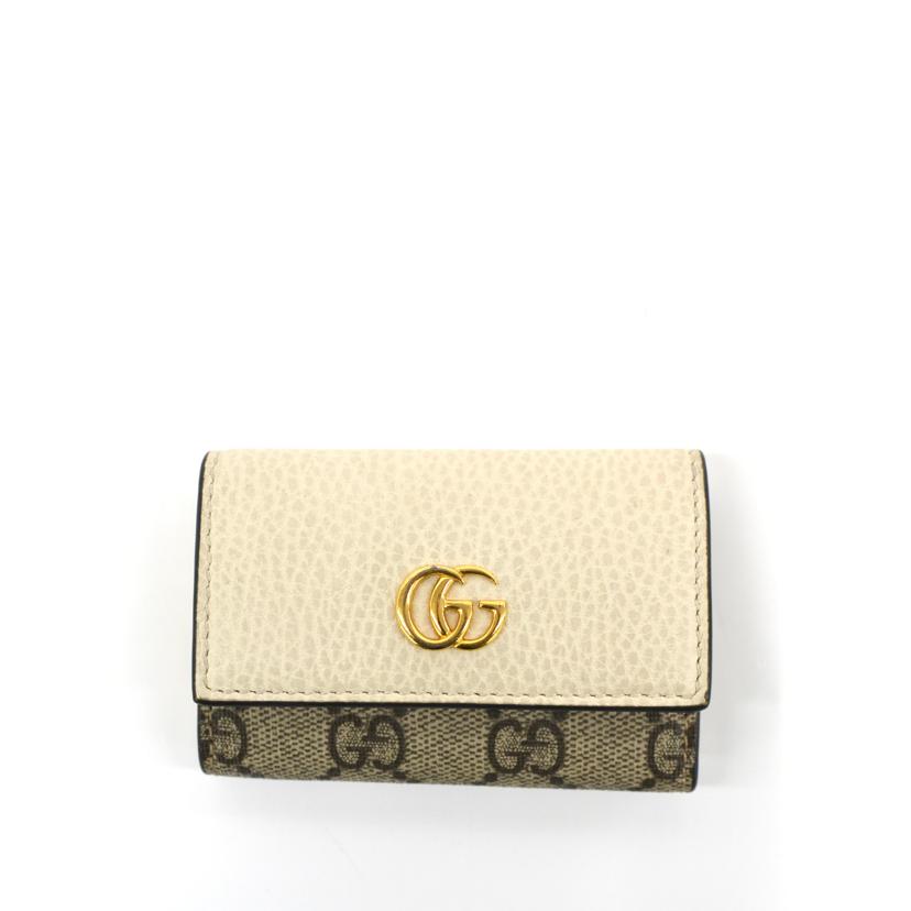 GUCCI GUCCI/GGスプリーム6連キーケース/456118//041*/Bランク/75