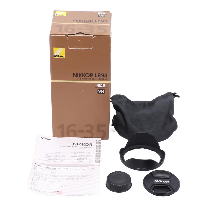Nikon ニコン/交換レンズ／16－35mm/AF-S 16-35mm f4G ED VR　//222697/Bランク/09
