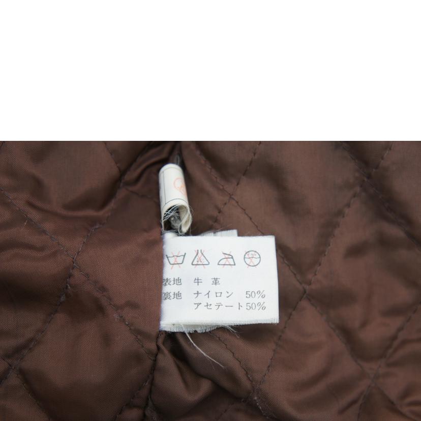 HUMAN　BEING/シングルライダー　レザージャケット//BCランク/06