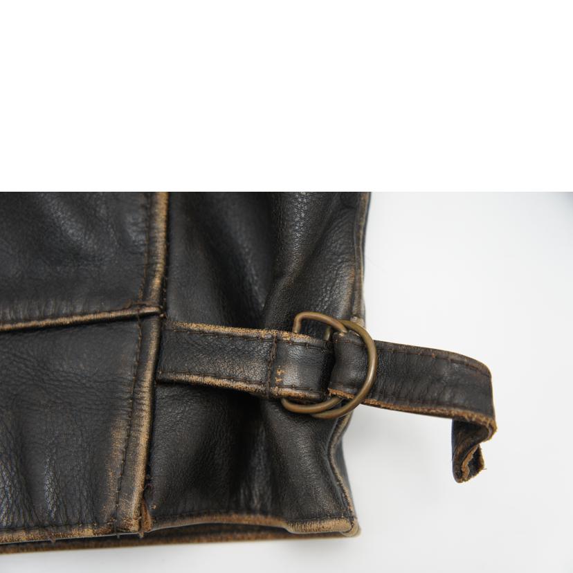 HUMAN　BEING/シングルライダー　レザージャケット//BCランク/06