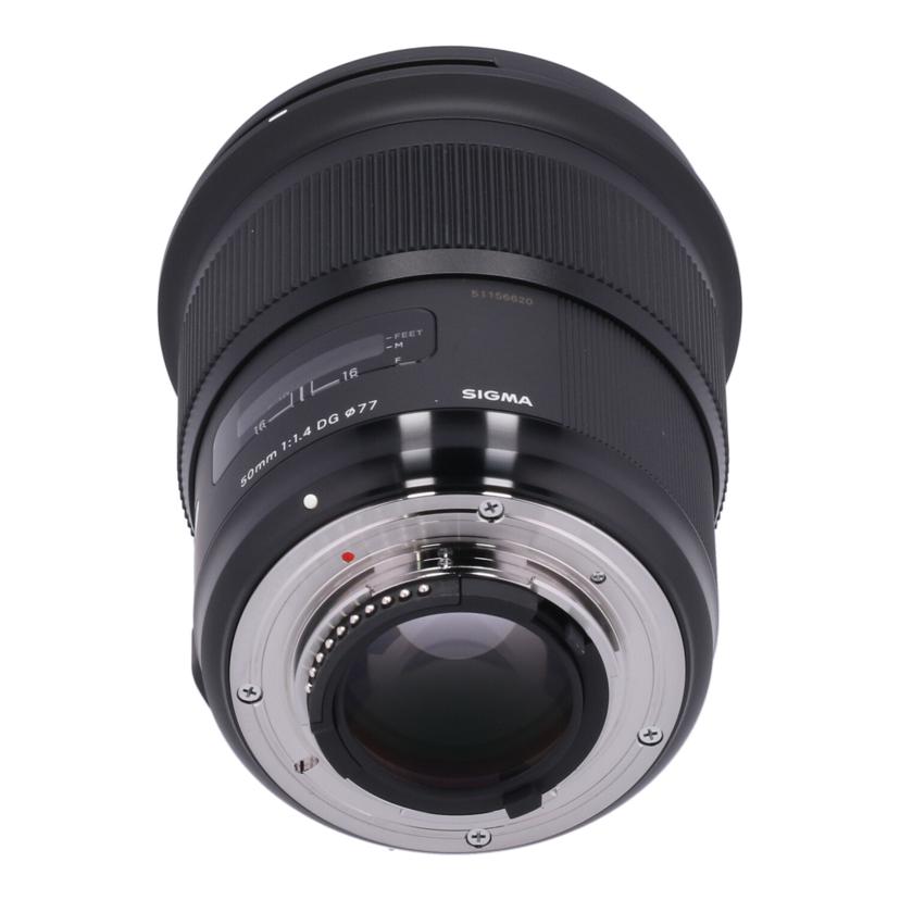 SIGMA　Nikon シグマ　/交換レンズ／50mm/50mm F1.4 DG HSM Art//51156620/ABランク/09