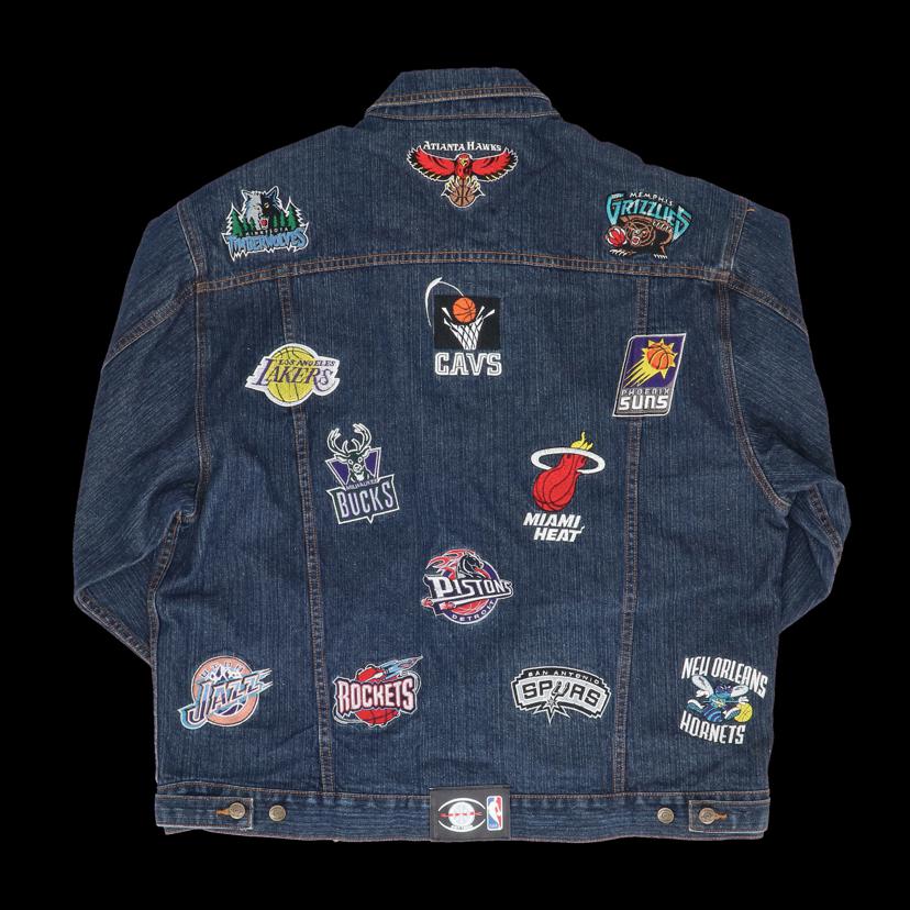UNK/劇レア　NBA　　デニムジャケット//ABランク/75