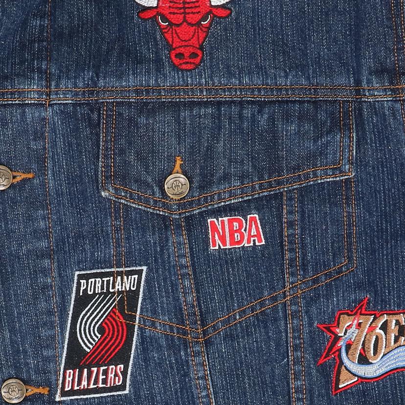 UNK/劇レア　NBA　　デニムジャケット//ABランク/75