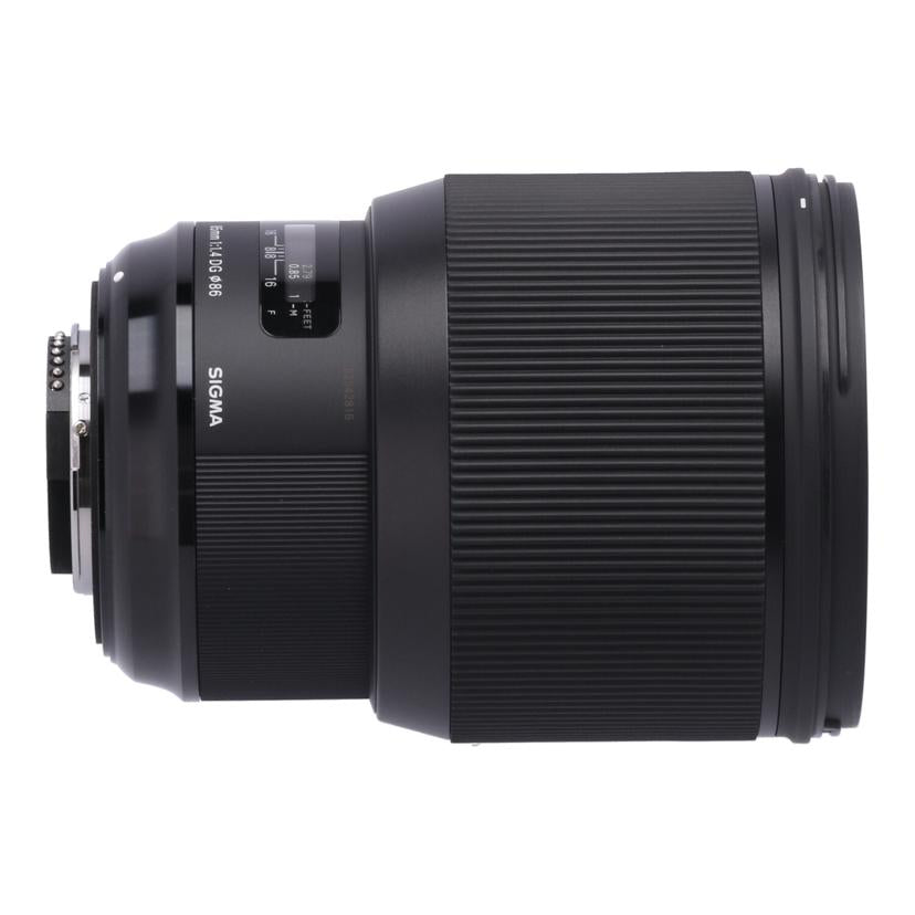 SIGMA　Nikon シグマ　/交換レンズ／85mm/85mm F1.4 DG HSM Art//52542816/ABランク/09