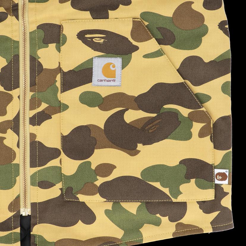 A　BATHING　APE　×　Carharrt アベイシングエイプ/xABAITHING　APE／camoyellowduckvest／激レア／入手困難／06AW／アーカイブ//Aランク/24