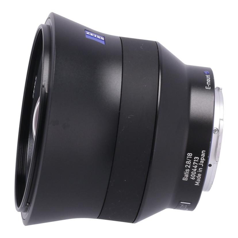 Carl　Zeiss　SONY　E カールツァイス　/ZEISS　18mm　f2．8/Batis 18mm F2.8//60044713/ABランク/09